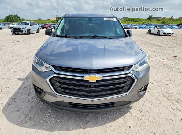 1GNERFKW6KJ188298 2019 CHEVROLET TRAVERSE Gray 
