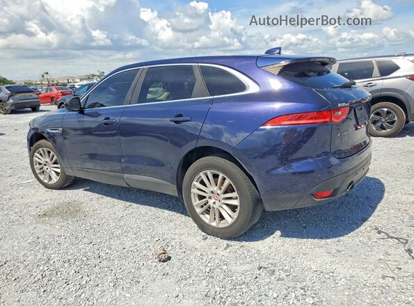 SADCK2FX0JA266724 2018 JAGUAR F-PACE Blue Rear right