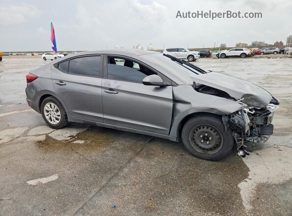 5NPD74LF4LH503980 2020 HYUNDAI ELANTRA Gray Front view