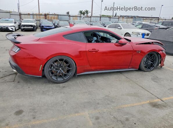 1FA6P8CF8R5400463 2024 FORD MUSTANG Red Przód prawy