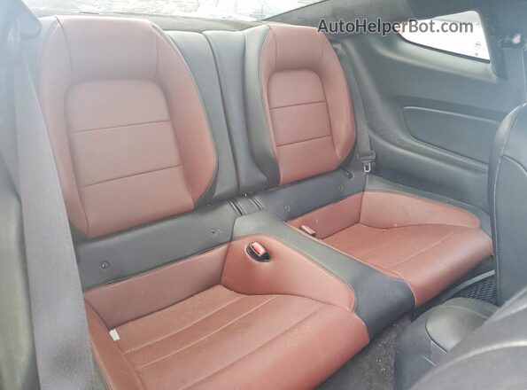 1FA6P8CF9G5237349 2016 FORD MUSTANG Черный Вид задней части салона