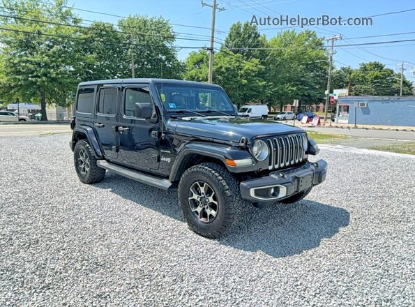 1C4HJXEGXJW147178 2018 JEEP WRANGLER Black Задня ліва чверть