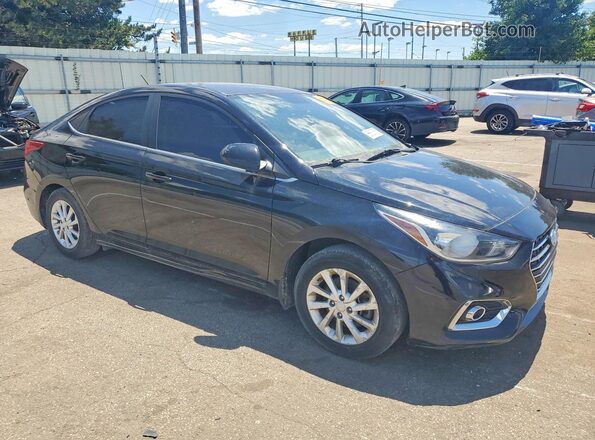 3KPC24A69LE120733 2020 HYUNDAI ACCENT Black Widok z przodu