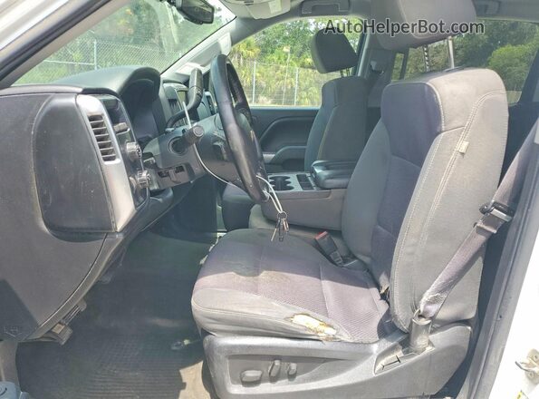 3GCUKREC6GG105215 2016 CHEVROLET SILVERADO White Widok deski rozdzielczej