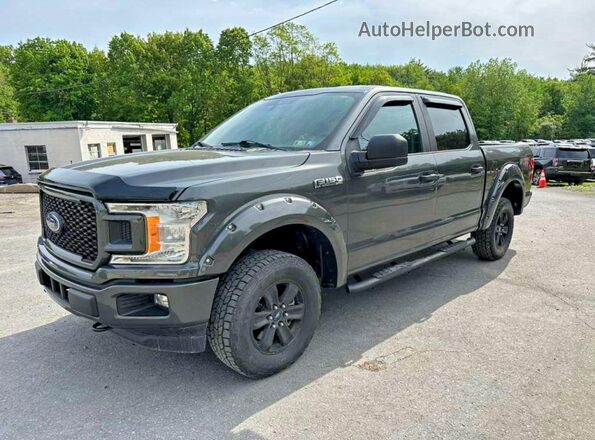 1FTEW1E59KFC43322 2019 FORD F150 Черный Задняя левая четверть