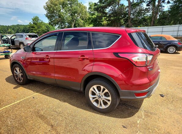 1FMCU0GD5HUC00382 2017 FORD ESCAPE Red უკანა მარჯვენა