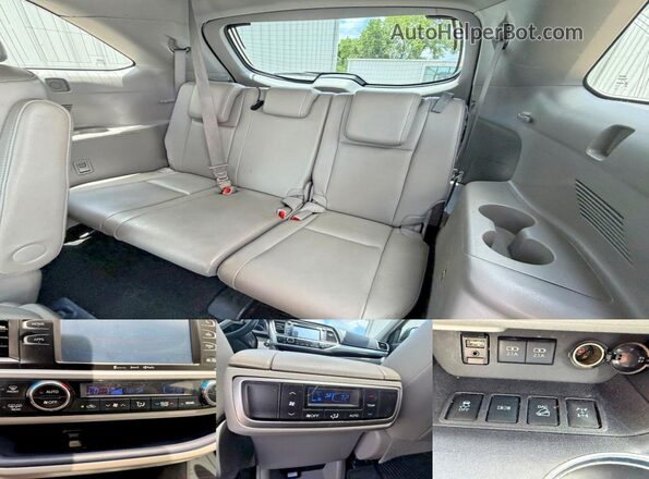 5TDJZRFH5JS908423 2018 TOYOTA HIGHLANDER White 360 interior view