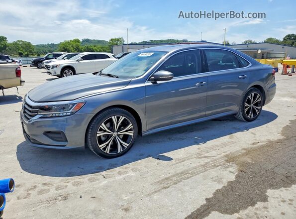 1VWSA7A31MC006687 2021 VOLKSWAGEN PASSAT Gray 