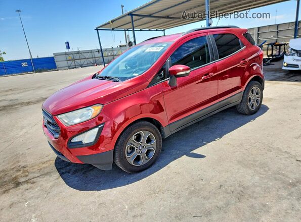 MAJ3S2GEXMC409301 2021 FORD ECOSPORT Red Задня ліва чверть