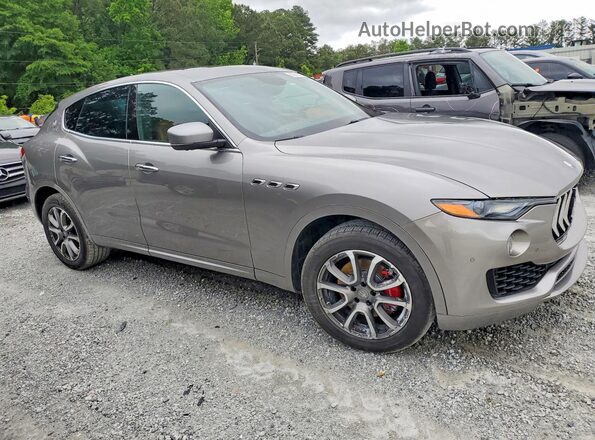 ZN661XUA1KX309486 2019 MASERATI LEVANTE Серый Вид спереди