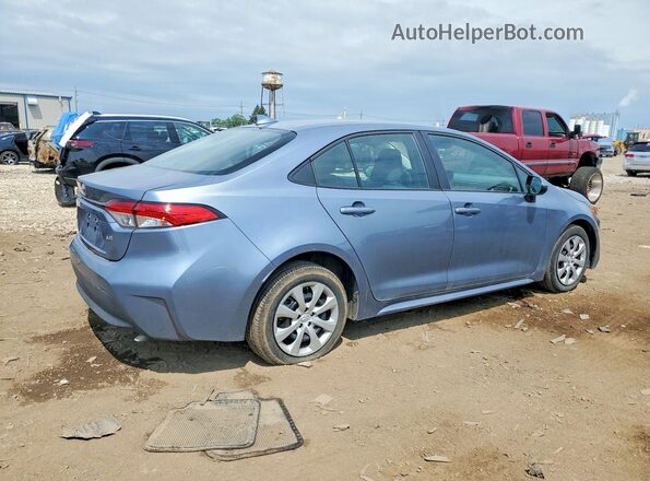 5YFB4MDE8SP257748 2025 TOYOTA COROLLA Синий Передняя правая четверть
