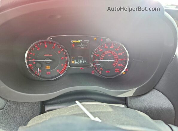 JF1VA1B66G9808259 2016 SUBARU WRX Red 