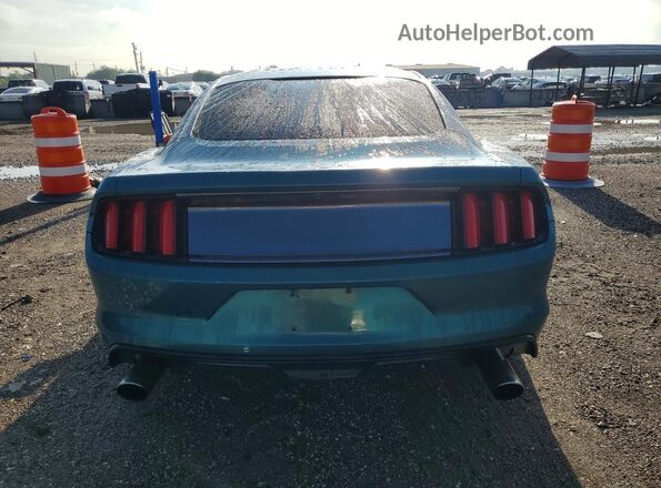 1FA6P8TH6G5275364 2016 FORD MUSTANG Teal Widok wnętrza z przodu