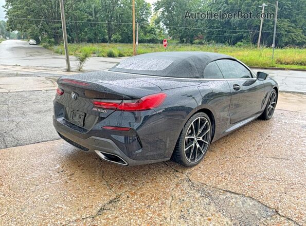 WBAFY4C55KBJ98967 2019 BMW M8 Blue Դիմացի տեսք
