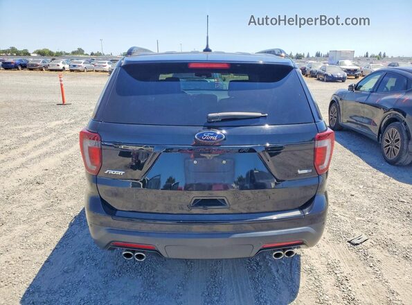 1FM5K8GT1JGC49202 2018 FORD EXPLORER Черный 
