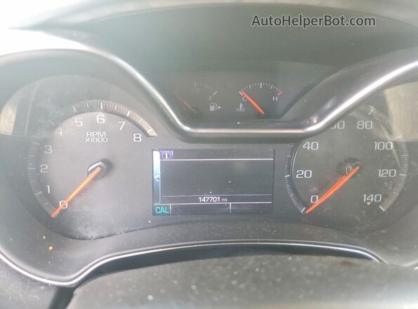 2G1105S33H9190671 2017 CHEVROLET IMPALA Silver უკანა სავარძლების ხედი