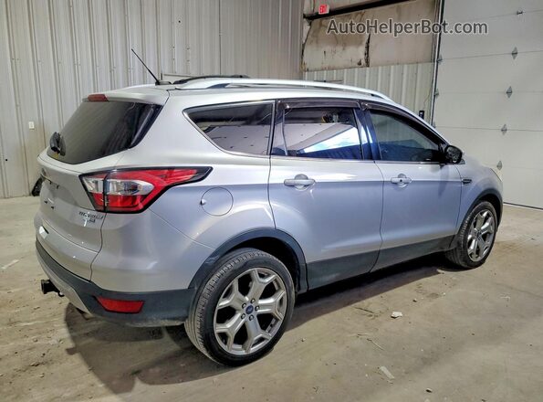 1FMCU9J99HUB85457 2017 FORD ESCAPE Silver Przód prawy