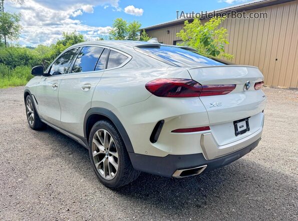 5UXCY6C0XL9D21128 2020 BMW X6 Белый 