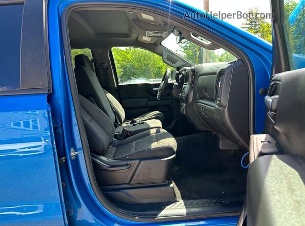 3GCPDCED2NG517352 2022 CHEVROLET SILVERADO Blue ხელსაწყოთა პანელის ხედი