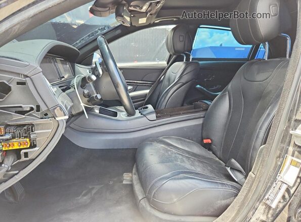 WDDUG8FB5HA312007 2017 MERCEDES-BENZ S-CLASS Black Вид панелі приладів