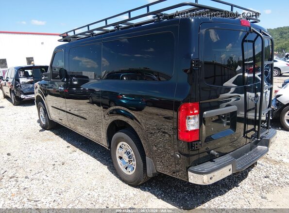 5BZAF0AA0KN852378 2019 NISSAN NV PASSENGER NV3500 HD Black Tył lewy