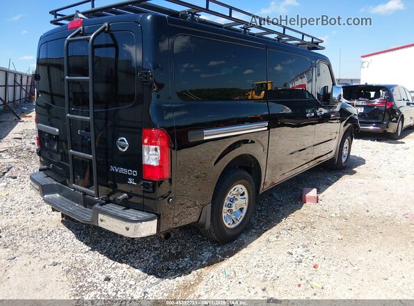 5BZAF0AA0KN852378 2019 NISSAN NV PASSENGER NV3500 HD Black Tył prawy