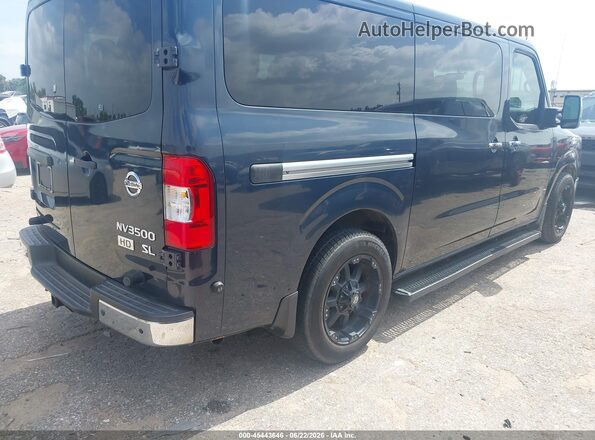 5BZAF0AA1GN852087 2016 NISSAN NV PASSENGER NV3500 HD Blue Trasero derecho
