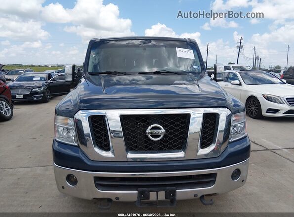 5BZAF0AA2GN851515 2016 NISSAN NV PASSENGER NV3500 HD Dark Blue Вид спереди