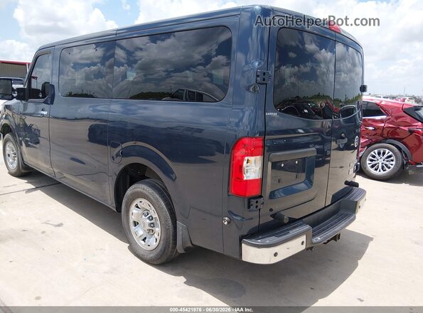 5BZAF0AA2GN851515 2016 NISSAN NV PASSENGER NV3500 HD Dark Blue Задняя левая четверть