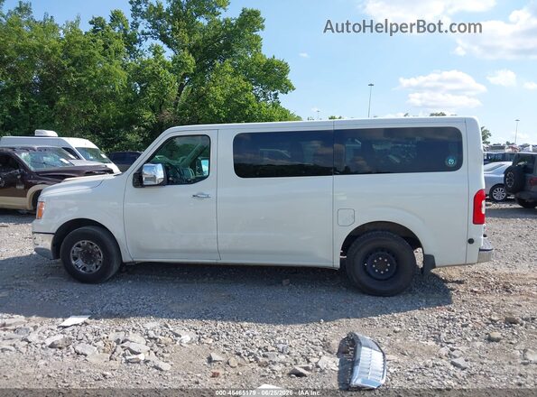 5BZAF0AA2LN850794 2020 NISSAN NV PASSENGER NV3500 HD White Սալոնի 360 աստիճան տեսք