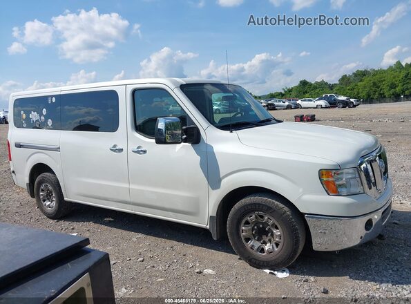 5BZAF0AA2LN850794 2020 NISSAN NV PASSENGER NV3500 HD White Սալոնի հետևի տեսք