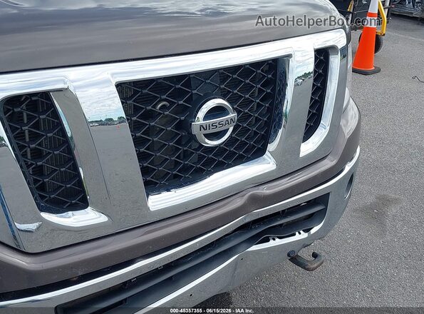 5BZAF0AA8GN855715 2016 NISSAN NV PASSENGER NV3500 HD Коричневый Вид спереди