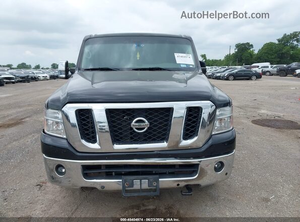 5BZAF0AA9KN850211 2019 NISSAN NV PASSENGER NV3500 HD Black Vista del cuadro de instrumentos