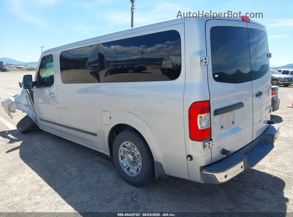 5BZBF0AA2JN852286 2018 NISSAN NV PASSENGER NV3500 HD Silver Задня ліва чверть