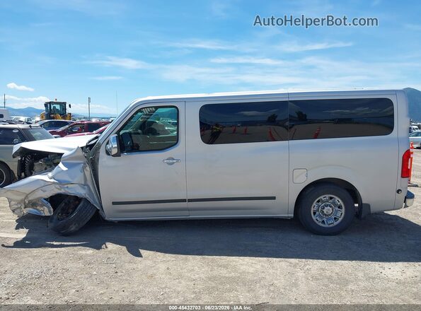 5BZBF0AA2JN852286 2018 NISSAN NV PASSENGER NV3500 HD Silver 