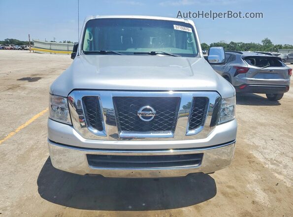 5BZBF0AA8HN853372 2017 NISSAN NV Silver Front view