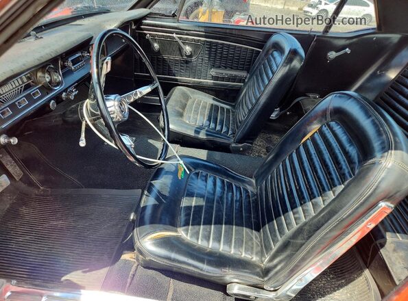 5F07C795002 1965 FORD UK Orange Vista interior delantera