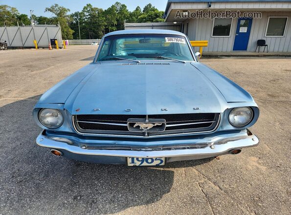 5F09T731944 1965 FORD MUSTANG Blue წინა ხედი