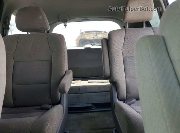 5FNRL5H20HB020828 2017 HONDA ODYSSEY Blue Rear seats view