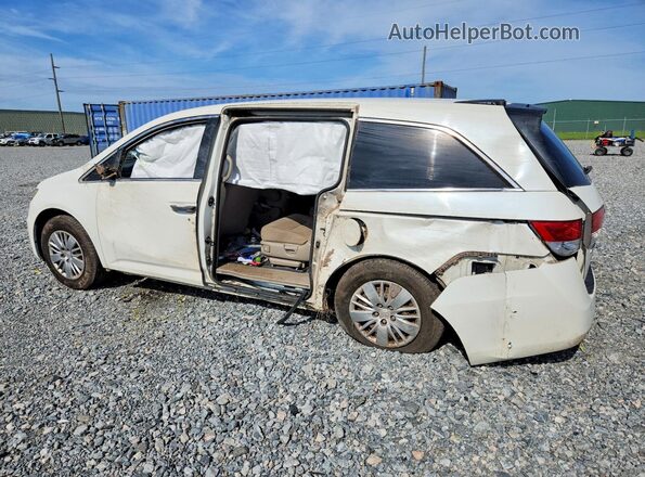 5FNRL5H22GB098395 2016 HONDA ODYSSEY White Задня ліва чверть