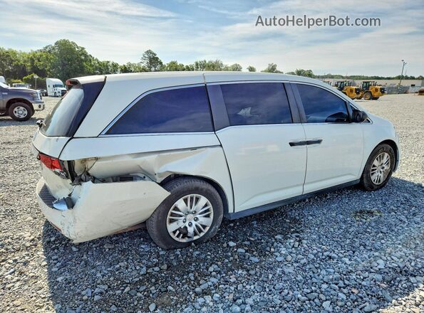 5FNRL5H22GB098395 2016 HONDA ODYSSEY White Задня права чверть