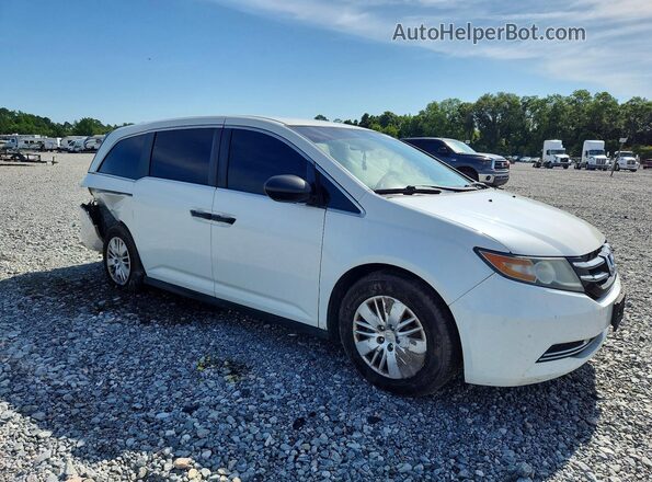 5FNRL5H22GB098395 2016 HONDA ODYSSEY White Передня права чверть