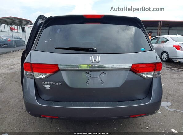 5FNRL5H26GB014613 2016 HONDA ODYSSEY Gray 