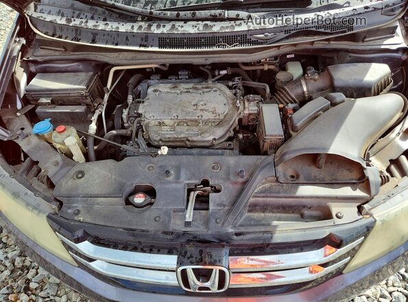 5FNRL5H27GB035938 2016 HONDA ODYSSEY Gray Вид підкапотного простору