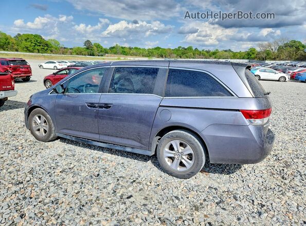 5FNRL5H27GB035938 2016 HONDA ODYSSEY Gray Задня ліва чверть