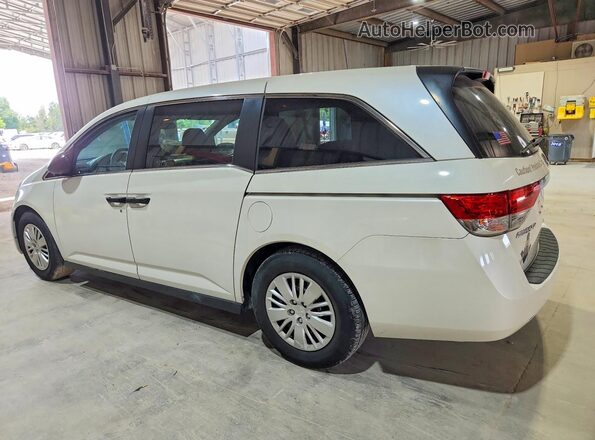 5FNRL5H29GB063448 2016 HONDA ODYSSEY White Задня ліва чверть