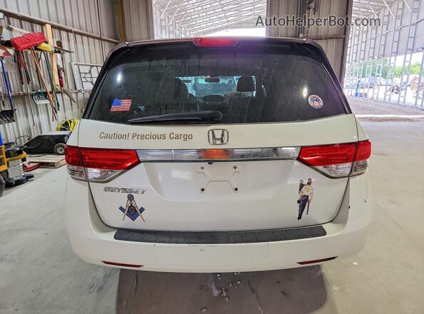 5FNRL5H29GB063448 2016 HONDA ODYSSEY White Вид ззаду