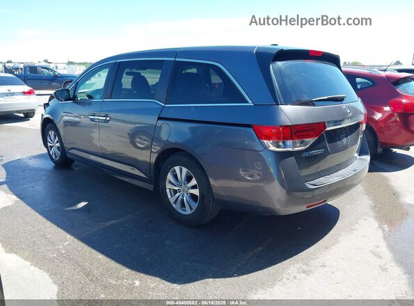 5FNRL5H30GB016818 2016 HONDA ODYSSEY Gray Rear left