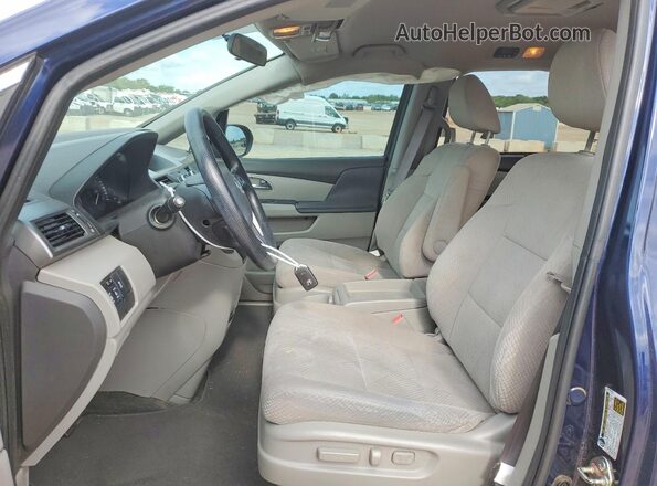 5FNRL5H30GB098761 2016 HONDA ODYSSEY Blue Front interior view