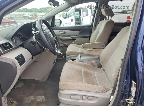 5FNRL5H30HB024094 2017 HONDA ODYSSEY Blue Սալոնի դիմացի տեսք